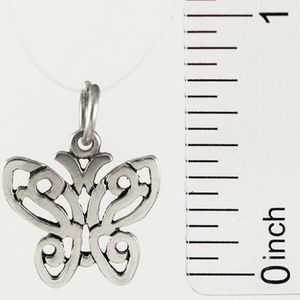 Sterling Silver Lace Wing Butterfly
